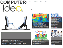 Tablet Screenshot of computeridea.net